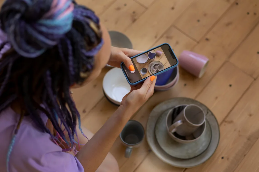 podcast session in progress with latest equipment